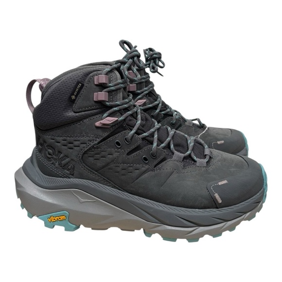 NEW Hoka Kaha 2 GTX Gore-Tex Waterproof Leather Hiking Boots Size 6.5 - Picture 1 of 12